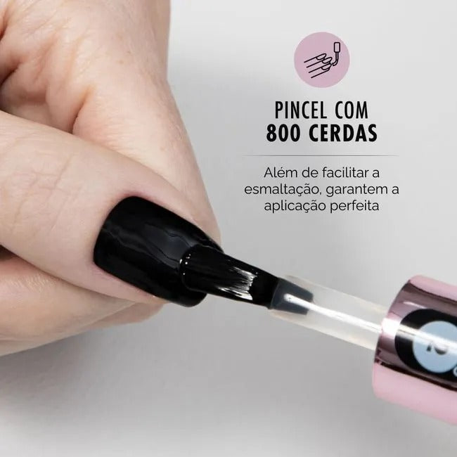 Esmalte Risqué Diamond Gel Top Coat Fixador 9,5ml