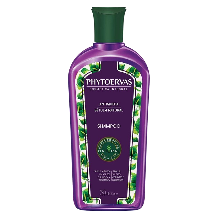 Shampoo Antiqueda Bétula Natural Phytoervas 250ml